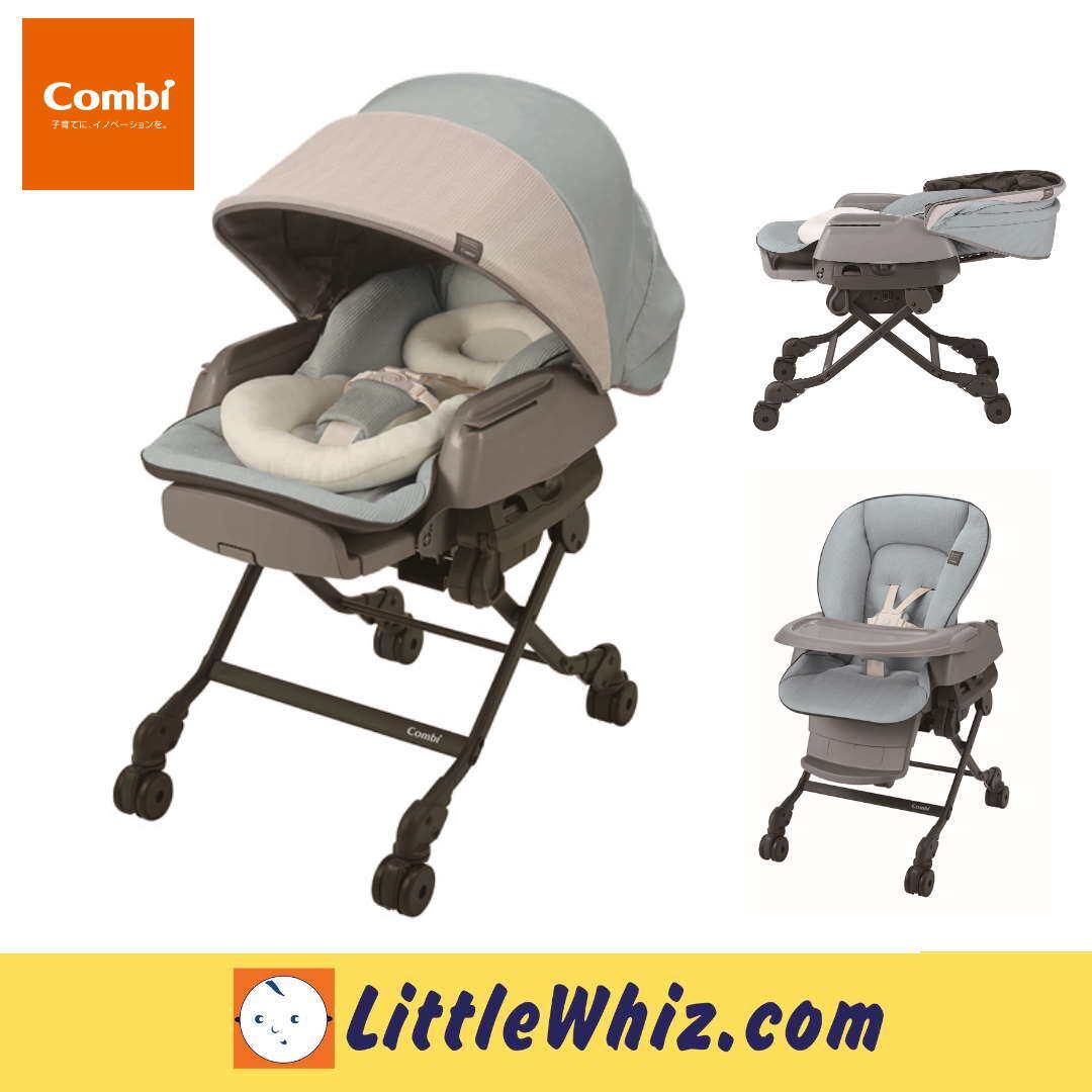 Combi BEDI Long Auto Baby Swing High Chair