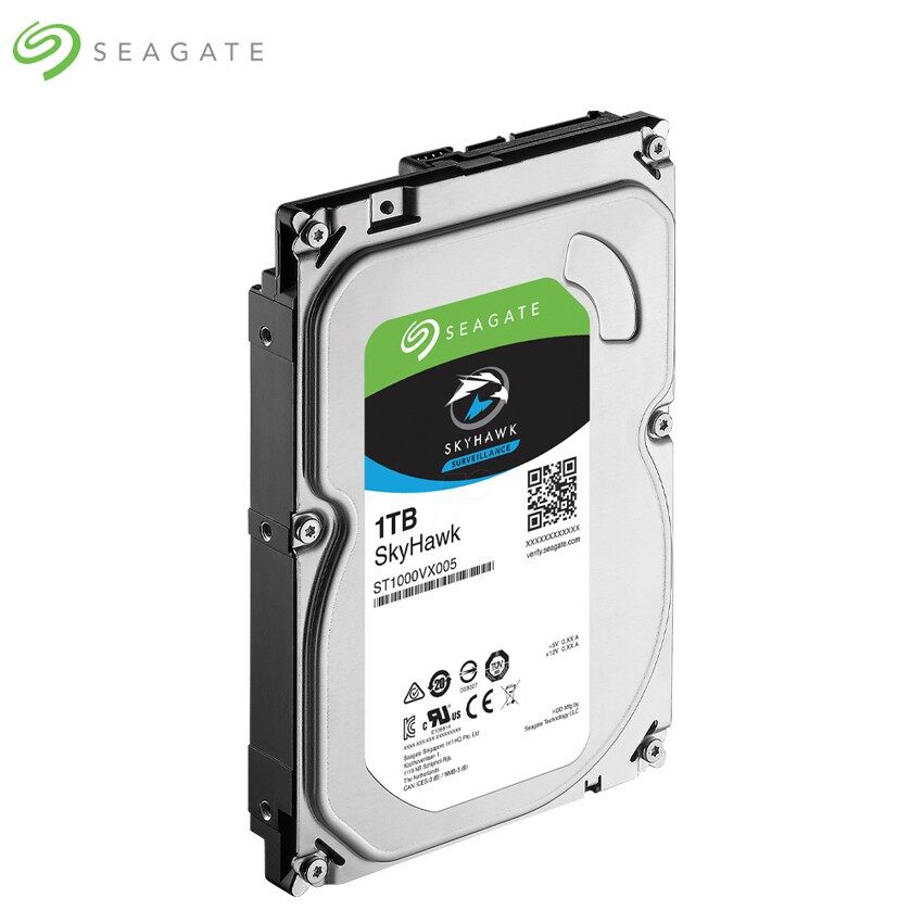 {ที่ร้อนแรงที่สุดใน2021} Seagate 1TB/2TB/3TB/4TB Skyhawk ด้วยการเฝ้าระวังฮาร์ดดิสก์ภายใน SATA 5900 64MB