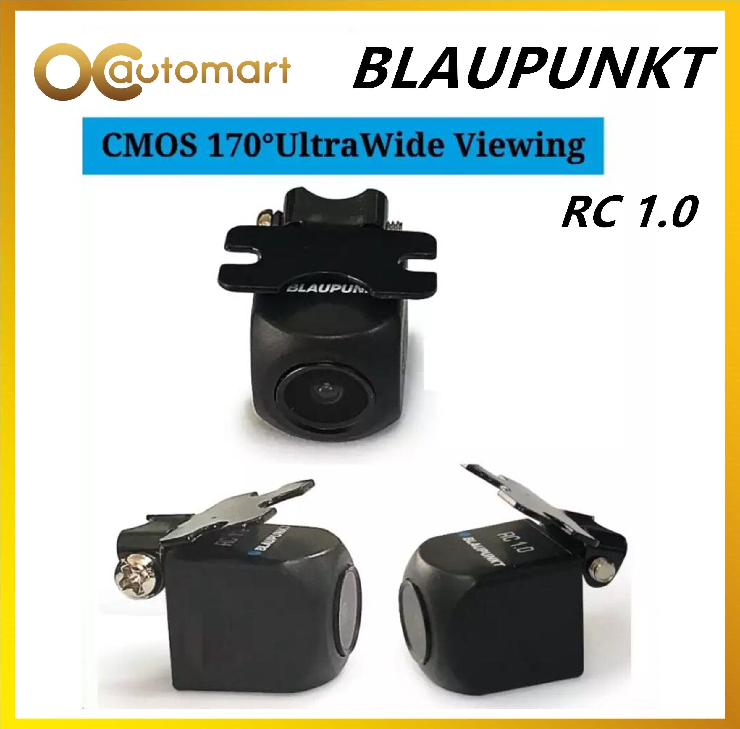 Blaupunkt Reverse Camera CMOS 170 Ultra Wide Viewing Angle Camera RC 1.0