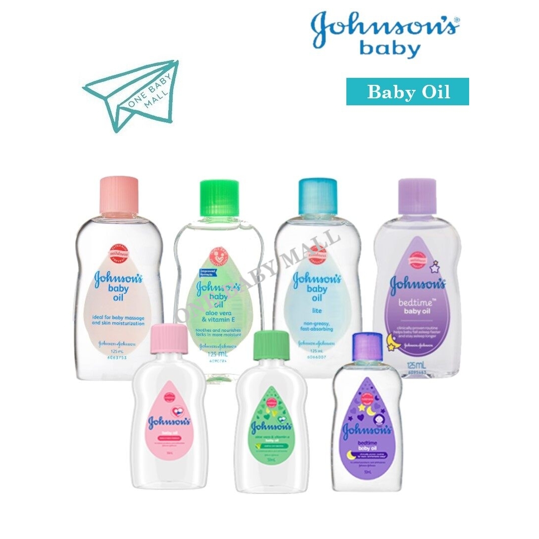 One Baby Mall Johnsons Baby Oil 50ml/ 125ml