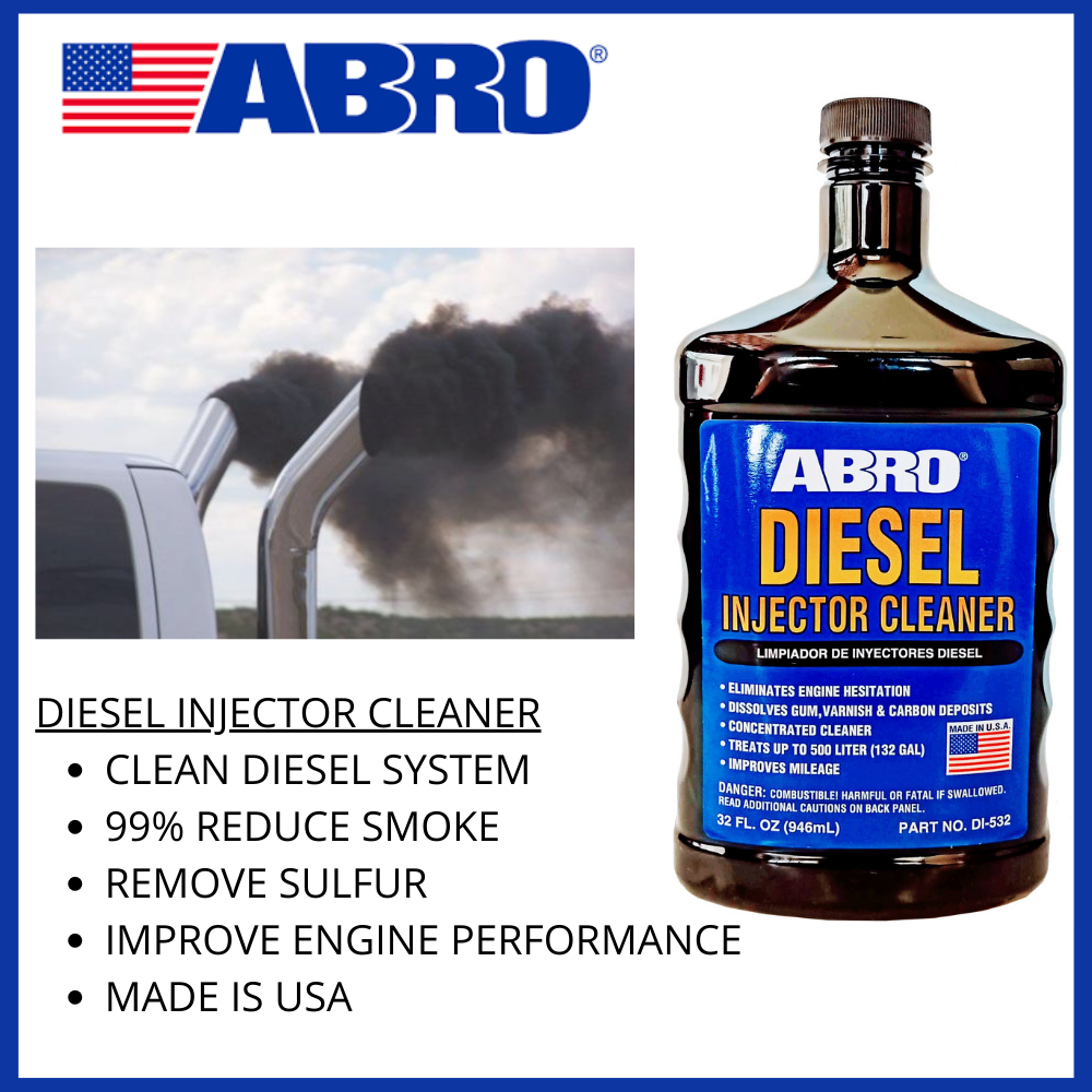 USA Abro Diesel System Cleaner 4x4 Tractor Prime Mover Marine Caravan