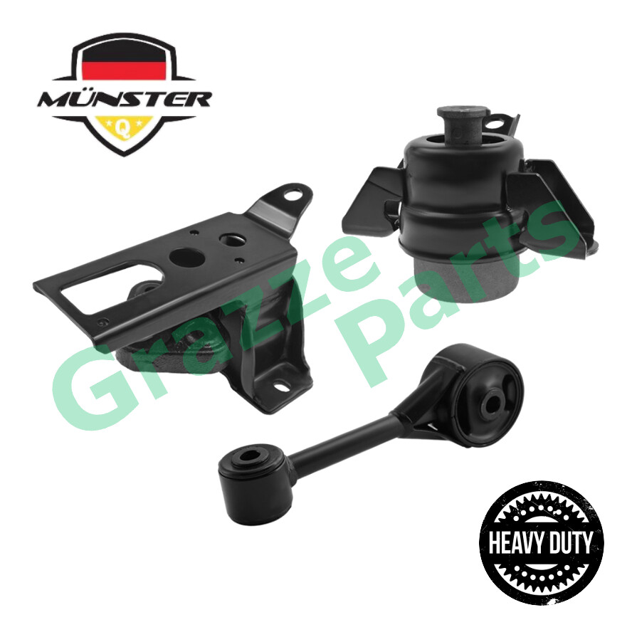 (3pc) Münster ^Heavy Duty^ Engine Mounting Set PER7483 Perodua Myvi 1.5 Lagi Best 3SZ-V4 2011-2017 A