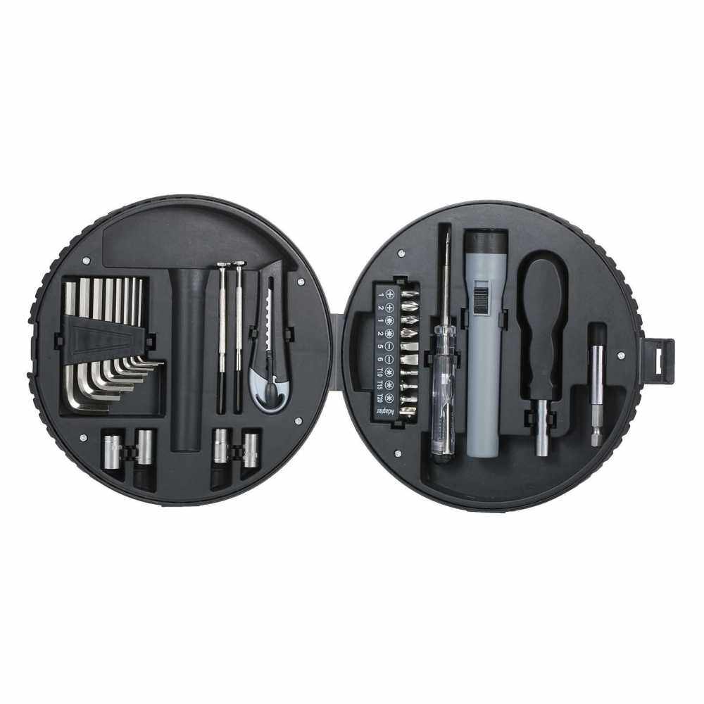 29PCS Repair Tool Kit Assortment Hand Tool Set Multifunctional Handy Hardware Tool Kit Precision Scr