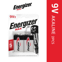 ENERGIZER MAX® 2PC Alkaline 9V