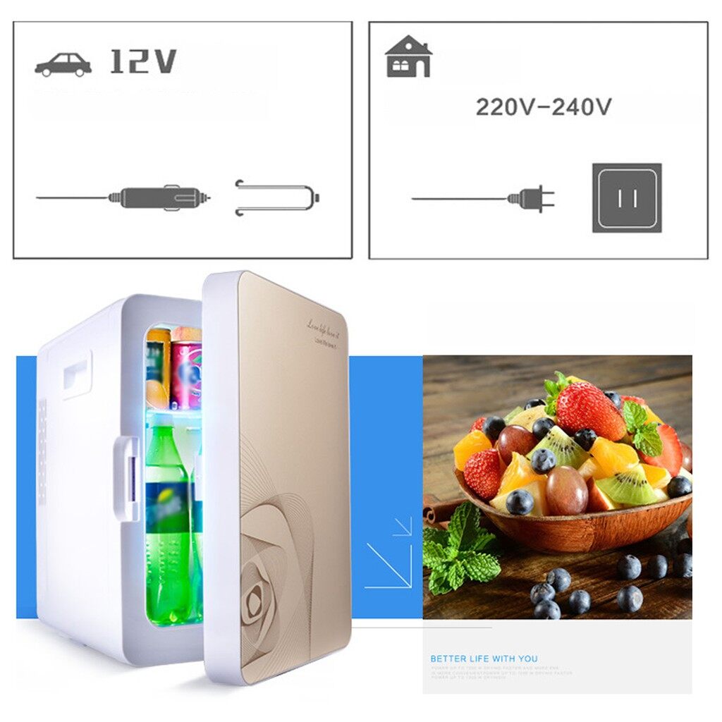 Price List Peti Ais 20L Car Home MINI Cooler Warmer PORTABLE Freezer Box - SILVER / STEEL / GOLD / BLUE Terbaik Price List Peti Ais 20L Car Home MINI Cooler Warmer PORTABLE Freezer Box - SILVER / STEEL / GOLD / BLUE Terbaik