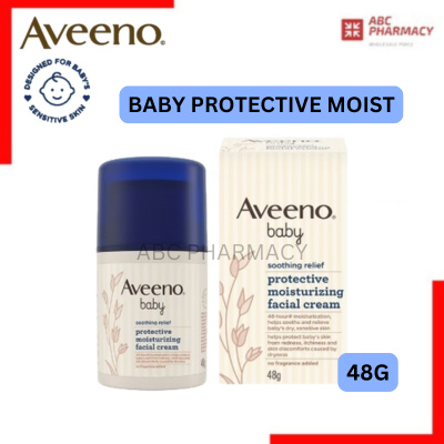 AVEENO Baby Soothing Relief Protective Moisturizing Facial Cream 48g (EXP04/28)