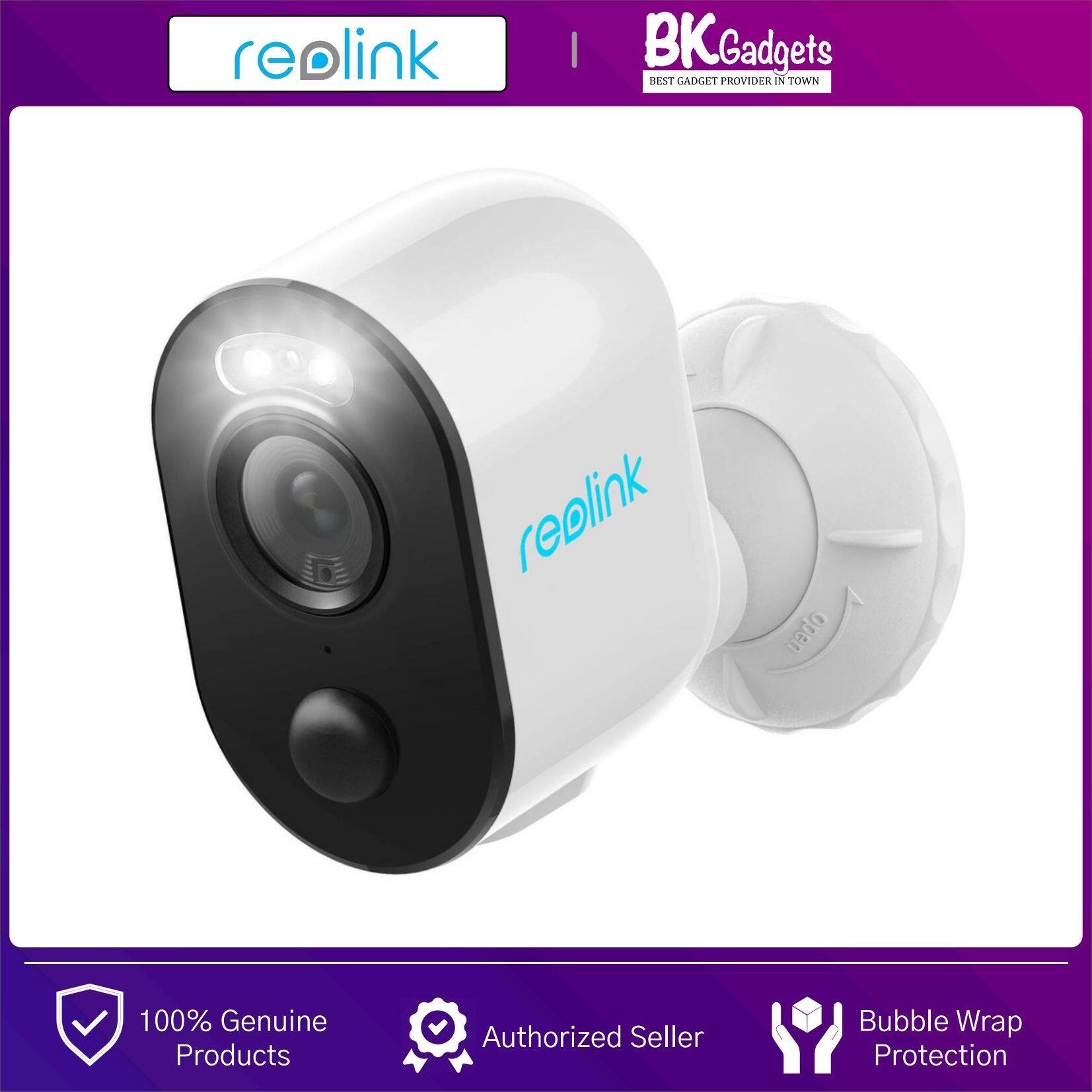 Reolink Argus 3 1080P Full HD Security IP Camera CCTV - CMOS | 120 Diagonal | 5200mAh Rechargeable Battery | 2 Way Audio | Night Vision 10m | PIR Motion Detect | Outdoor IP65