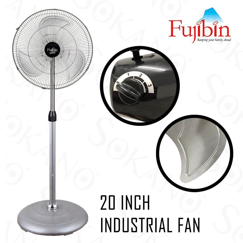 Fujibin FBS20 20” Powerful Industrial Stand Fan Metal Blade New PGMall