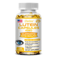 Lutein Supplement - Eye Vitamin Zeaxanthin to Support Eye Strain Dry Eyes and Vision Health Carotenoid Blend