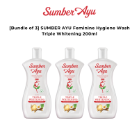 SUMBER AYU Feminine Hygiene Wash 200ml | Antibacterial |Softens & cleanses intimate area | Reduce bad odour