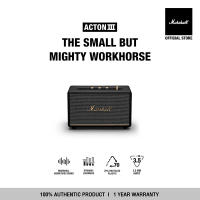 [OFFICIAL] Marshall Acton III Bluetooth Speaker Black - 1 year warranty + Free shipping (home bluetooth speaker home speaker speaker bluetooth)