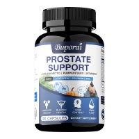 Prostate Health Support Supplement Mens Saw Palmetto na may Nettle Root Magnesium Citrate Zinc at Plant Sterols para Suportahan ang Kalusugan ng Urinary Tract ng Lalaki 120 Capsules