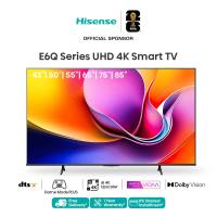 [2026 New]  Hisense 43-75 inch 4K UHD Dual Band WiFi Voice Control Smart TV/ Dolby Vision/AI 4K- E6Q