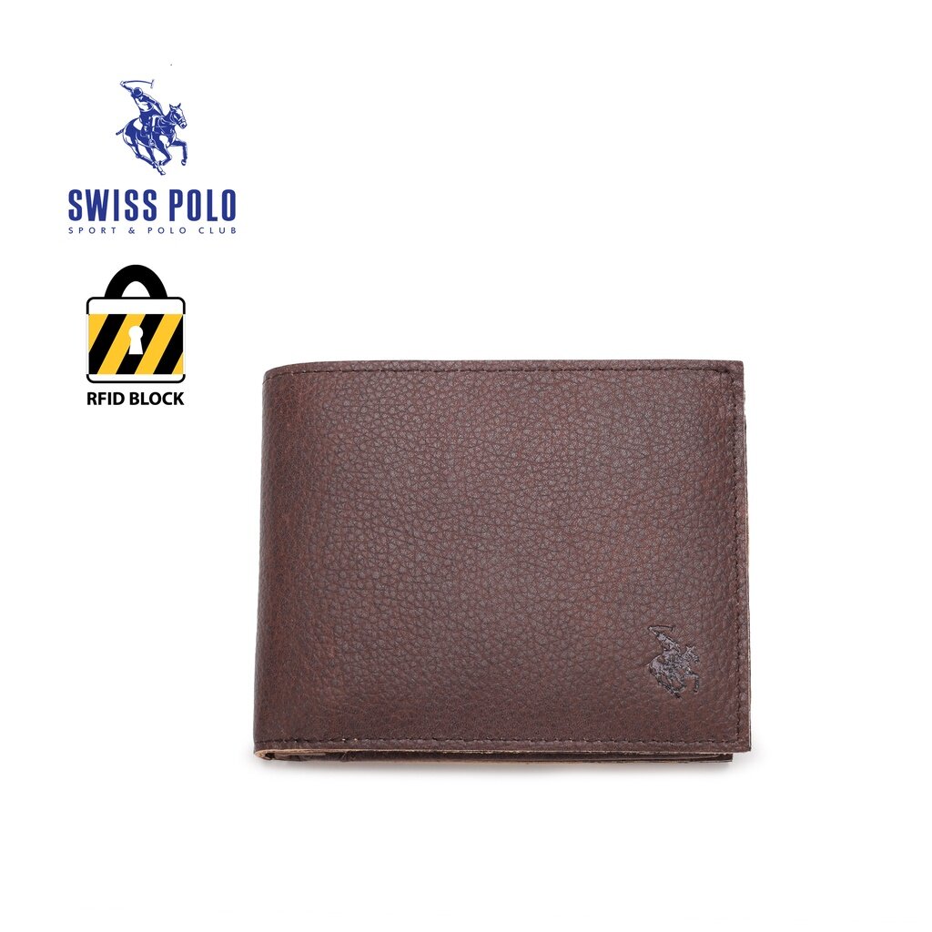 SWISS POLO Genuine Leather Rfid Short Wallet SW 175 MULTI COLOR