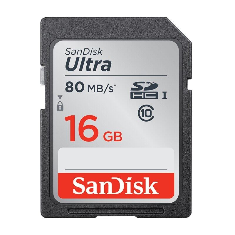 {Thẻ Nhớ SanDisk Chính Hãng Bán Chạy Nhất Năm 2021}, Thẻ SD 32GB Ổ Đĩa Flash 16GB 64GB 128GB C10 SDXC Ultra 80 MB/giây Đối Với Máy Ảnh
