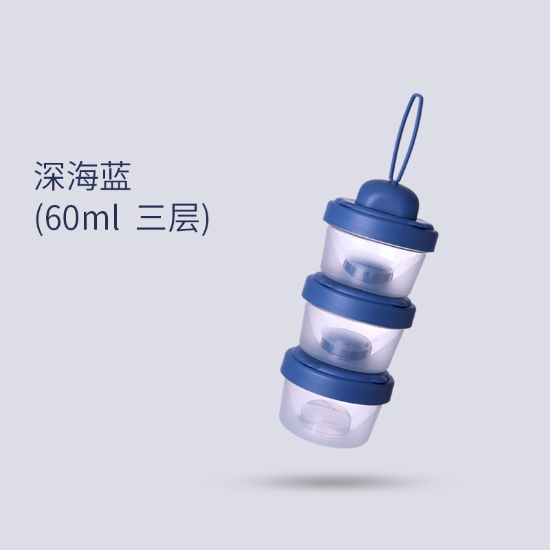 【Baby101】Portable Baby 3 Layer Milk Powder Dispenser Container Breast Milk Storage Box Kotak Penyimpanan Serbuk Susu