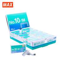 Max Staples No.10-1M Paper Staples / Stapler Bullet