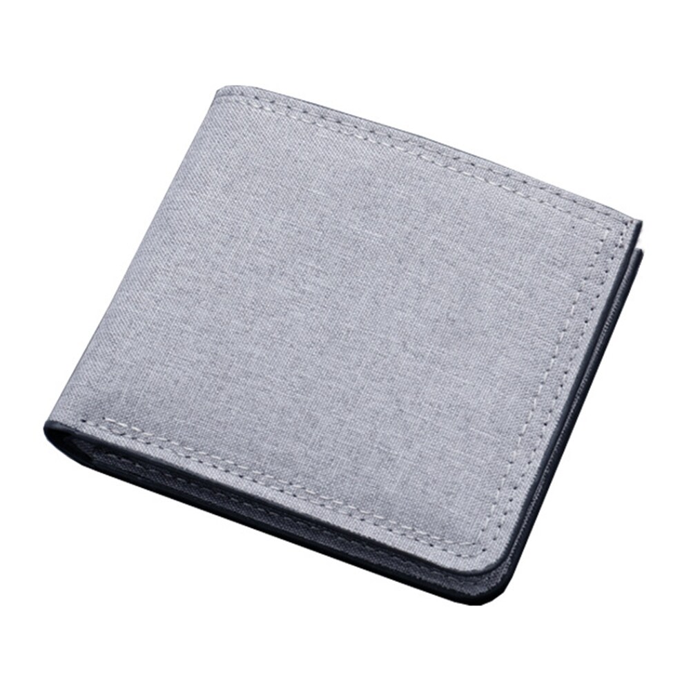 [zzwu]2022 New Men 39;s Credit Card Holder Coin Purse Delicate Lining for Shopping Solid Color Leather Business Short Wallet