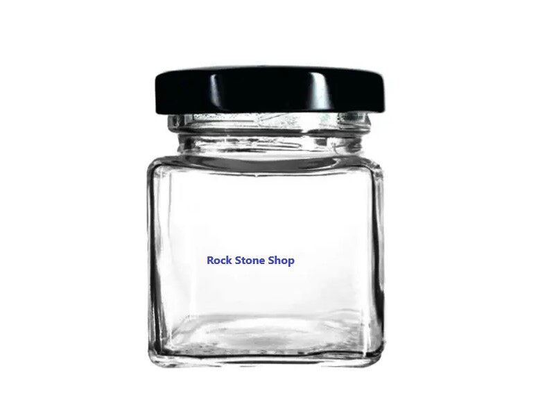 [120 Pcs] 50ml Square Glass Jar Mini Bottle Airtight Storage Container For Sweet Door Gift Honey | Botol Kaca | 玻璃小罐子