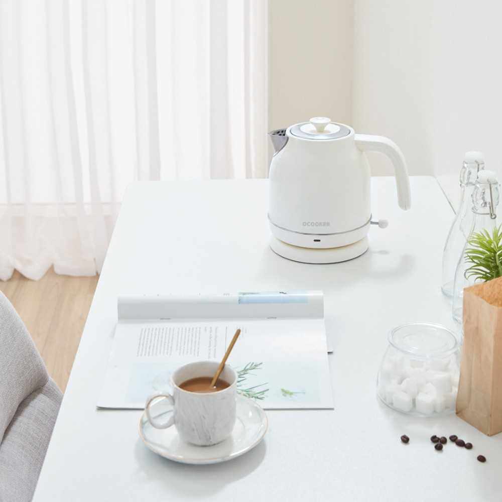 Xiaomi OCOOKER Retro Electric Kettle Stainless Steel Water Kettle with