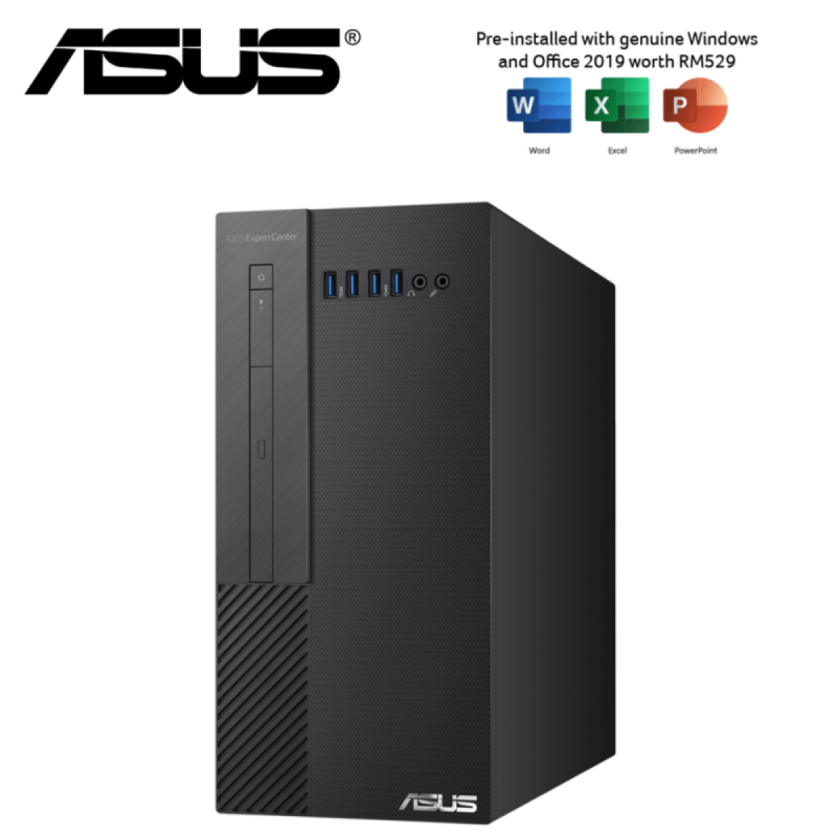ASUS X500MA-R4300G001TS (R3 4300G/256GB SSD)/X500MA-R4600G002TS(R5 4600G/512GB SSD) DESKTOP PC-BLACK WIN10/3YRS) ASUS X500MA-R4300G001TS (R3 4300G/256GB SSD)/X500MA-R4600G002TS(R5 4600G/512GB SSD) DESKTOP PC-BLACK WIN10/3YRS)