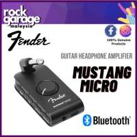 Fender Mustang Micro Guitar Headphone Amplifier - Black
