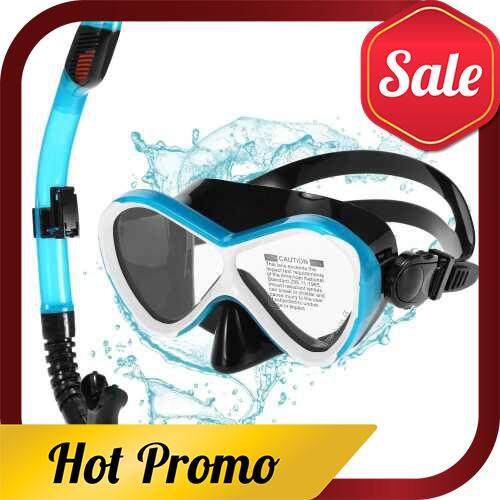 Kids Professional Swimming Goggles with Dry Snorkel Tube Set Anti-fog ...