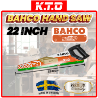 Original Bahco 19 Inch / 22 Inch X93 Universal Wood Hand Saw Made In Sweden / Gergaji Kayu Tangan / 手锯