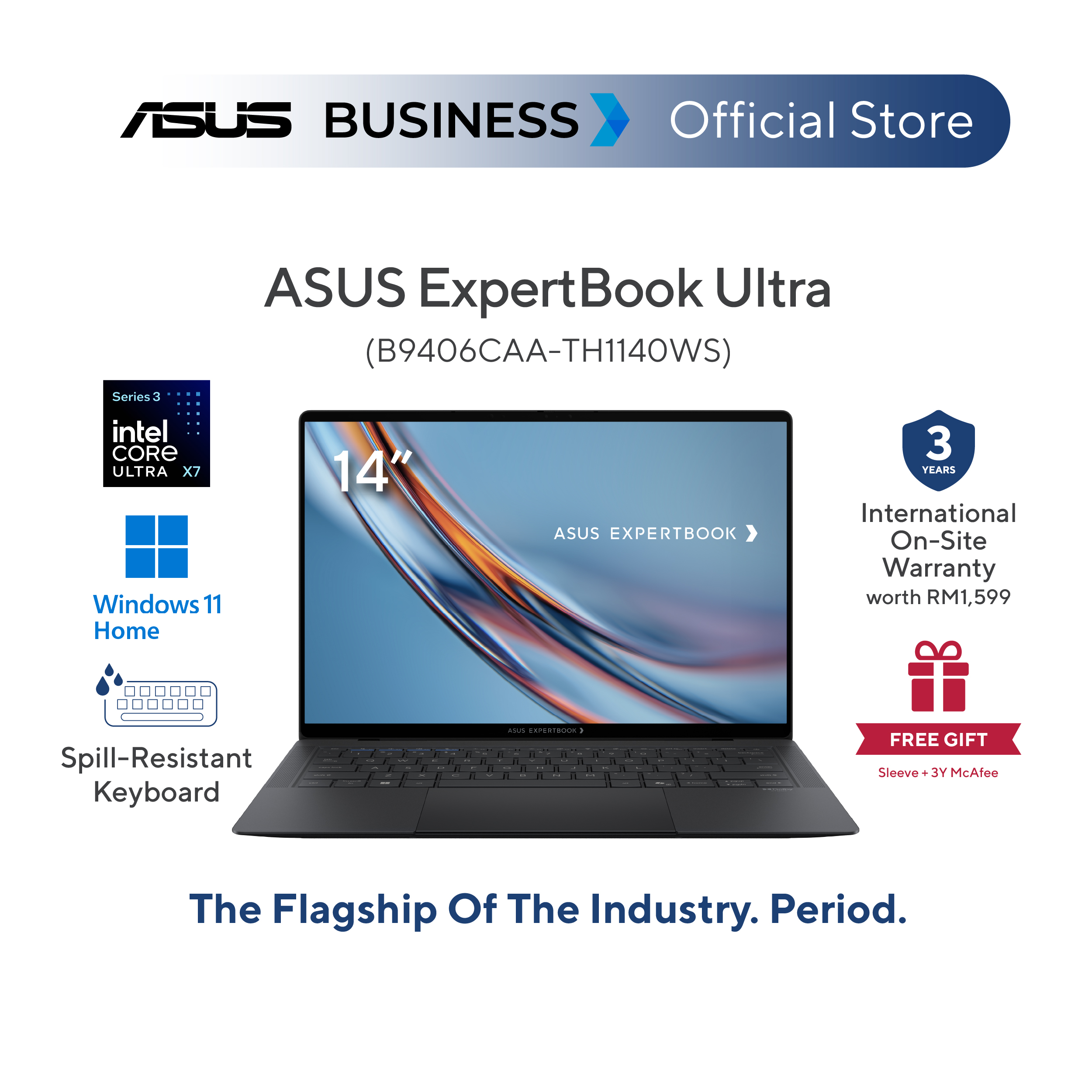 Asus ExpertBook Ultra ( B9406CAA-TH1140WS ) Jet Fog