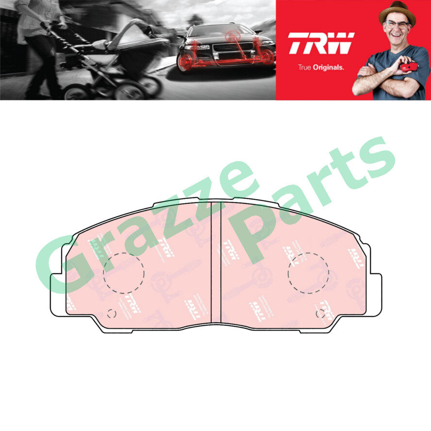 TRW Brake Pad Front for GDB1134 for Daihatsu Feroza F300 Rocky