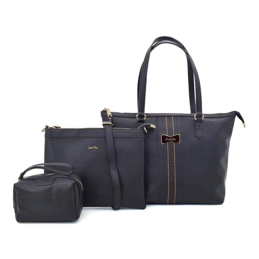 Carlo Rino 0303355-012 Three in one Tote