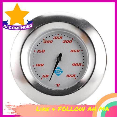 Best Selling KKmoon Stainless Steel Thermometer Bi-Metal Thermometer Dial Thermometer 50~450 for Grill Barbecue Smoker Oven (Standard)