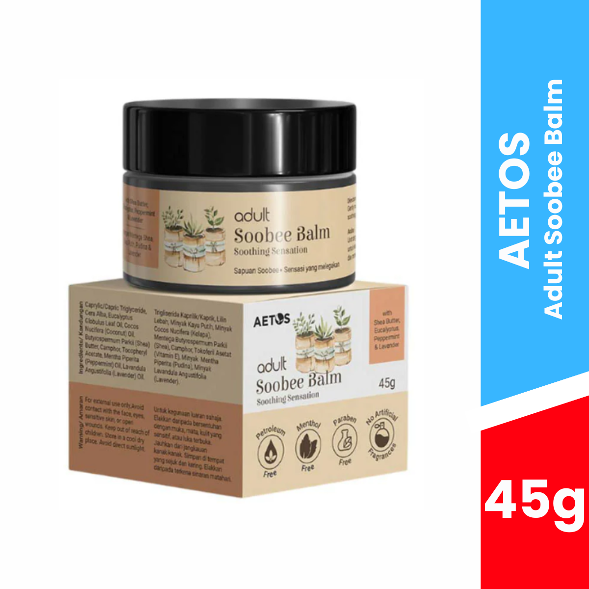 AETOS ADULT SOOBEE BALM 45G