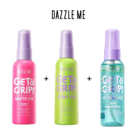 [READY STOCK] DAZZLE ME Get A Grip! Makeup Setting Spray Matte Fix 24H Makeup Lock Matte Finishing 60ml