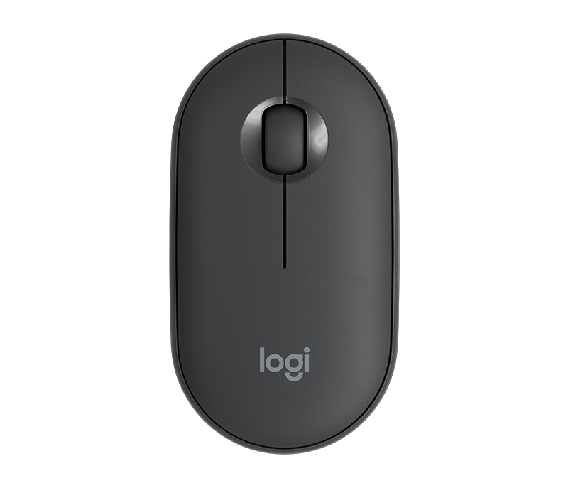 Logitech M350  Wireless Mouse PEBBLE 1000dpi 18months battery life Bluetooth  (910-005602) GRAPHITE 