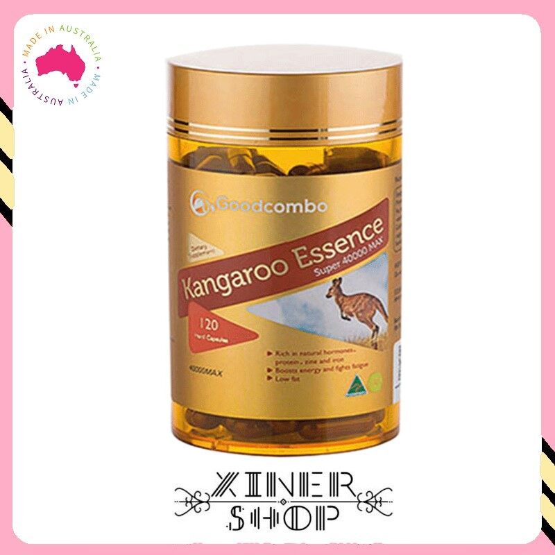 [Import From Australia] Goodcombo Kangaroo Essence 40000 MAX 澳洲袋鼠精 ( 120 Capsules )