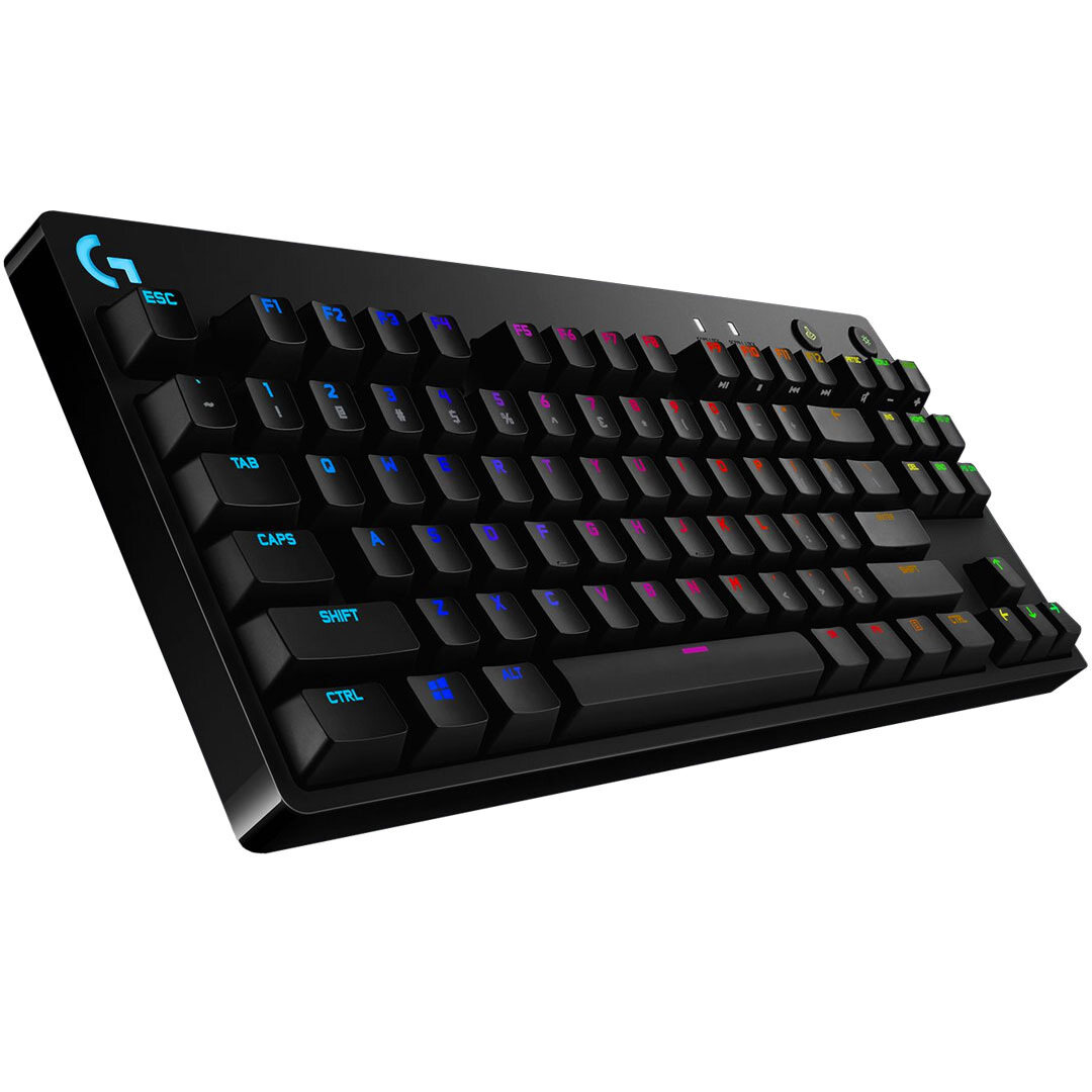 Logitech G Pro X Tenkeyless Wired RGB Mechanical  Gaming Keyboard (GX Blue Clicky) Lightsync RGB