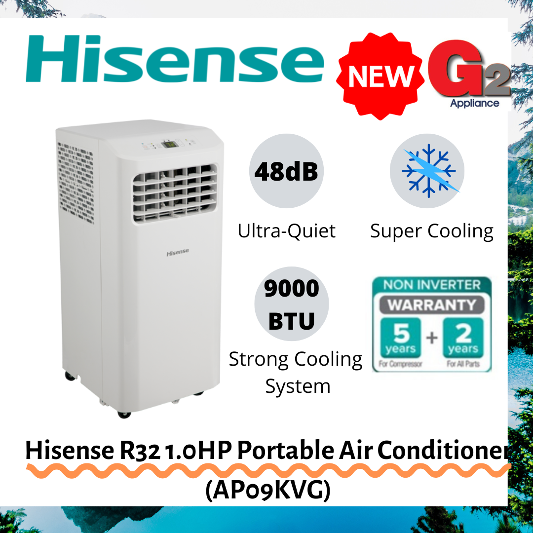 Hisense 10hp R32 Portable Air Conditioner Ap09kvg Hisense Warranty