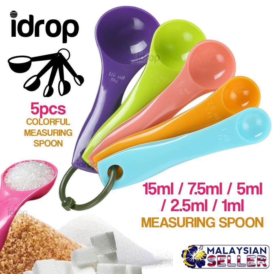 idrop 5pcs Colorful Measuring Spoon Set