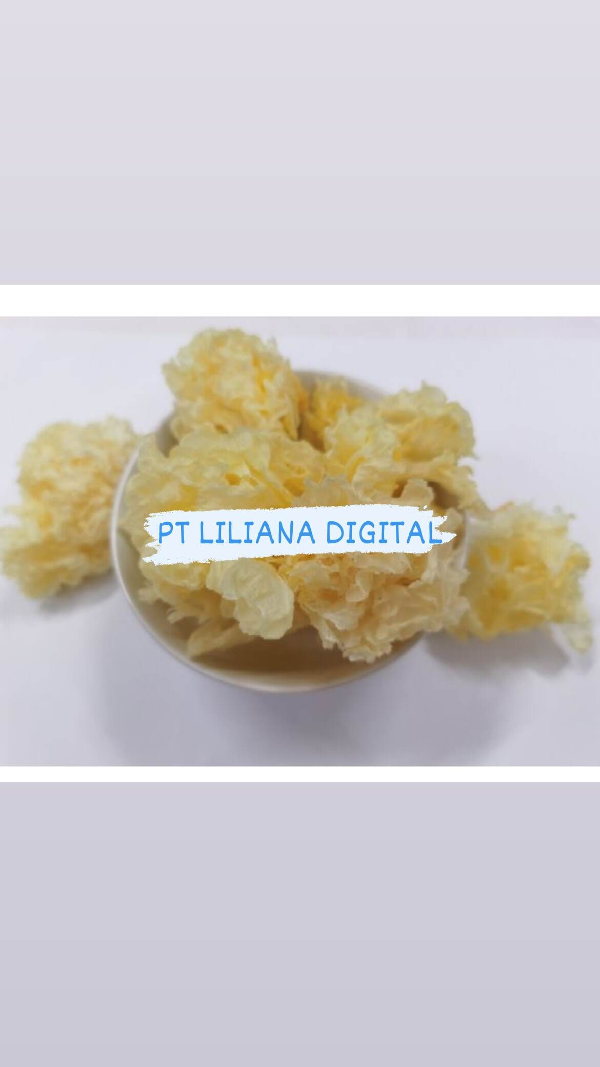 Liliana Herbs - 50 gram White Fungus ( Soft Type ) -Repack