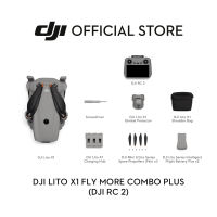 DJI LITO X1 - Camera Drone | 1/1.3-Inch Sensor | Omnidirectional Obstacle Sensing | ActiveTrack | Extended Battery Life