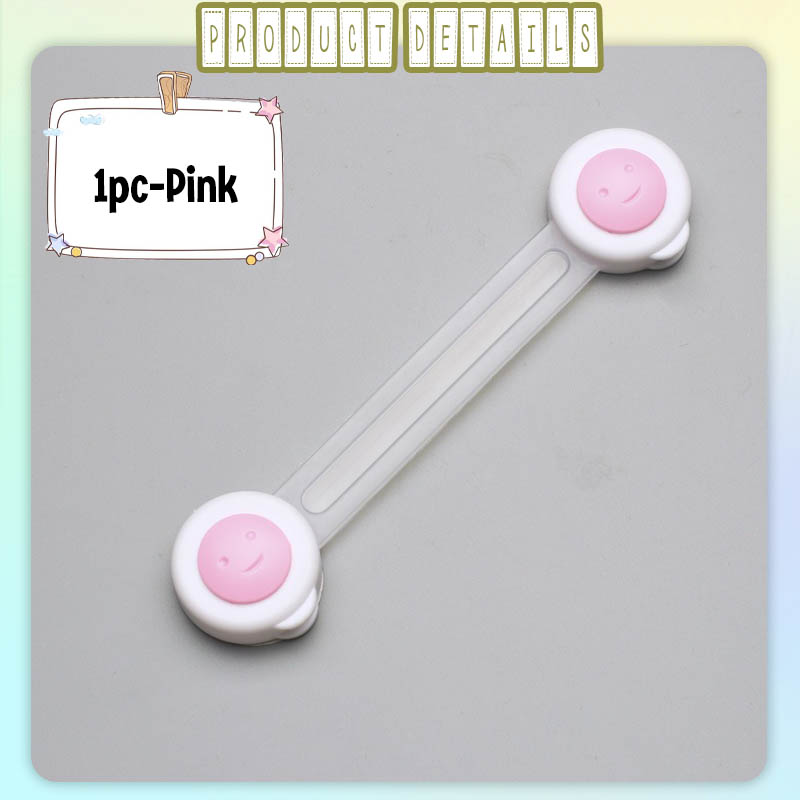 [Little B House] Kunci Baby Baby Safety Lock Cabinet Lock Baby Drawer Lock Long Fridge Lock Kids Safety 宝宝安全锁 - BKM12