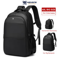 MENSPE Men Laptop Backpack Waterproof Travel Backpack Business Bag College Backpack Casual Shoulder Bag Anti Theft Back Pack School Bag for Men Women
