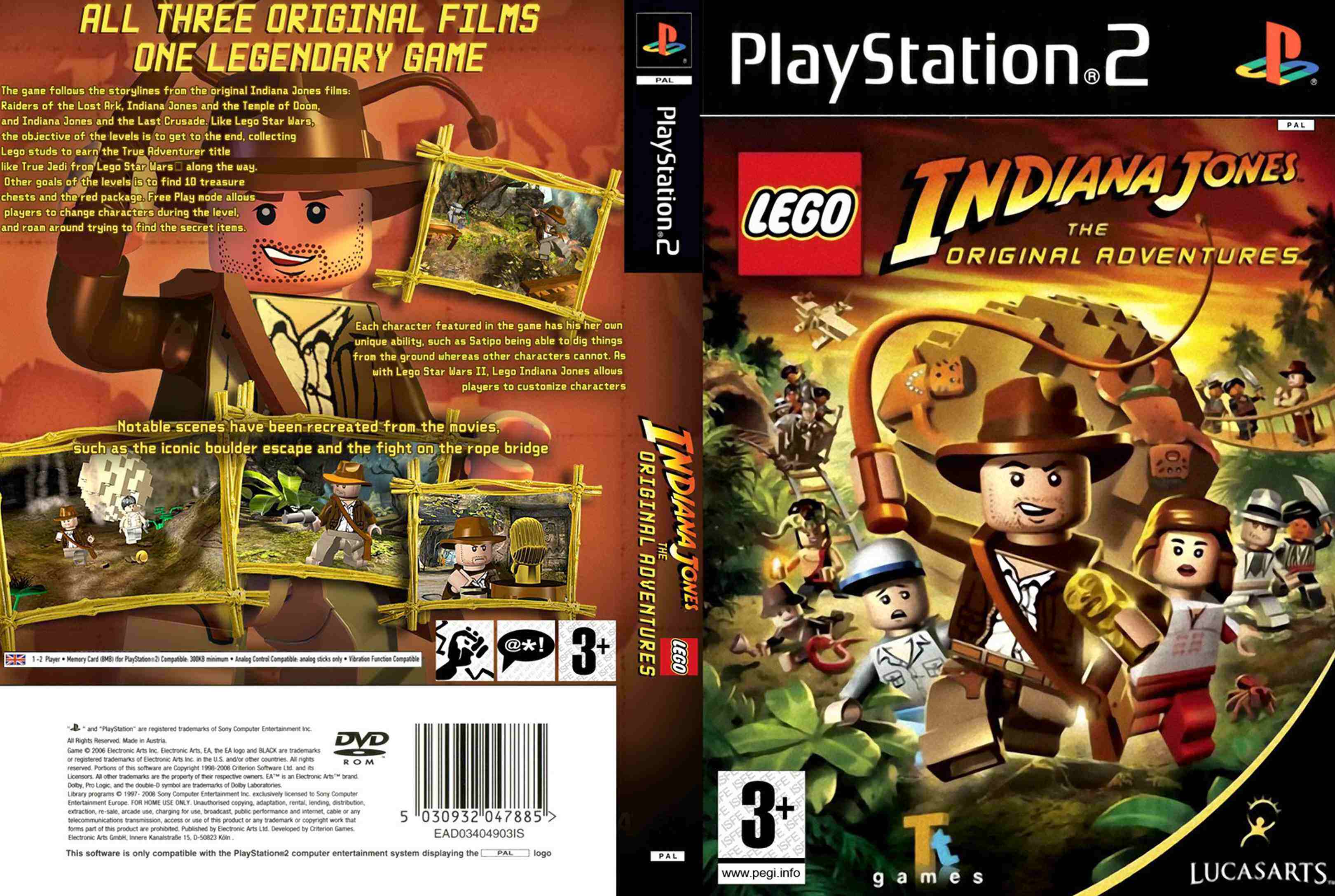 Kode lego discount indiana jones ps2