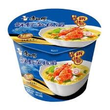 康师傅 方便面桶装 鲜虾鱼板面 Master Kang Instant Noodles Prawn Fish Flavor 102g