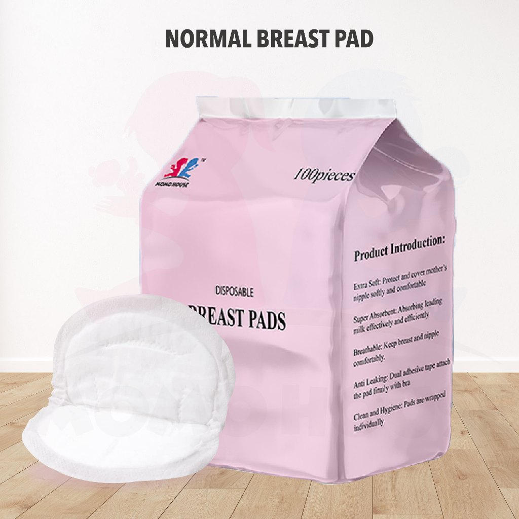 [100pcs] MOMO HOUSE Disposable Breast Pad Breastpad - 150ml absorption