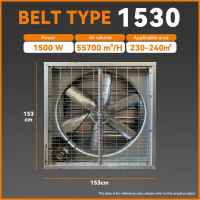BSBOSS Strong Suction Negative Pressure Fan High-power Industrial Ventilation Cooling Exhaust Fan VENTILATION FAN