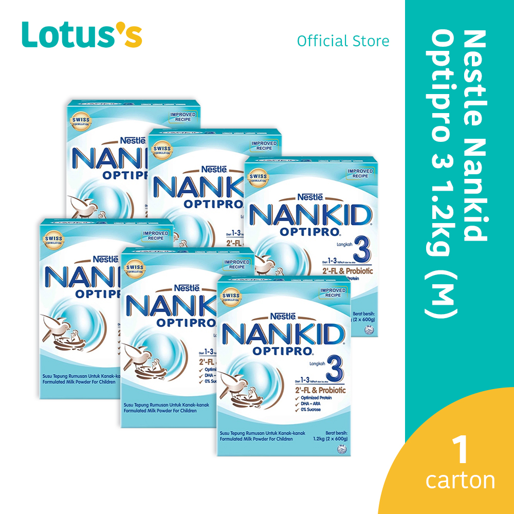 Nestle Nankid Optipro 3 1.2kg x 6packs(1 Carton)