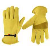 Non-slip Cowhide Leather Welding Gloves - Safe Work & Drive