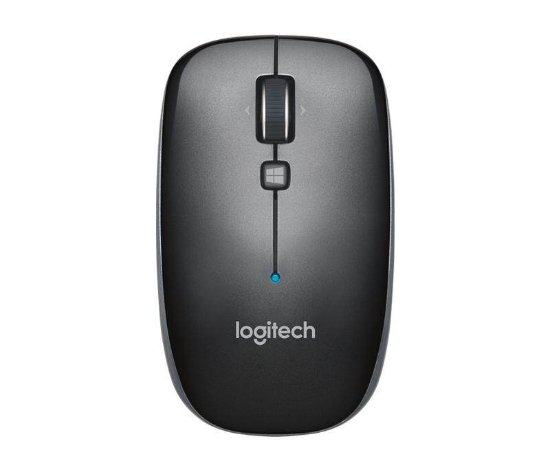 Logitech M557 Wireless BT Laser mouse, Dark Grey/Pearl White Mouse (910-003960/910-003961)
